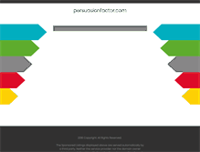 Tablet Screenshot of persuasionfactor.com